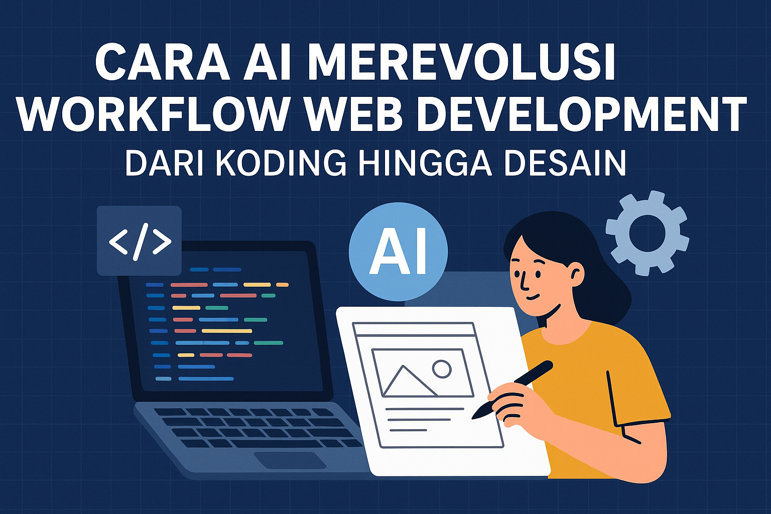 Cara AI Merevolusi Workflow Web Development: Dari Koding hingga Desain